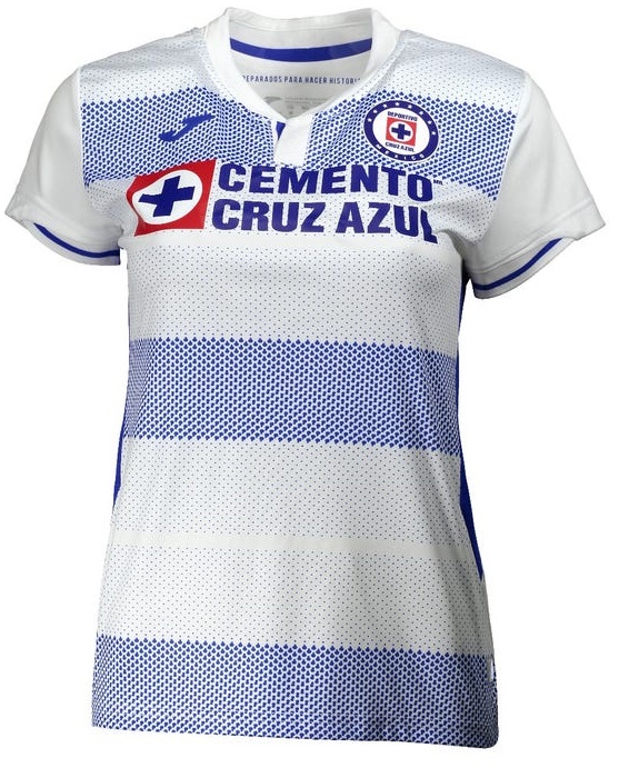 Camisa Feminina II Cruz Azul 2021 2022 Joma oficial 